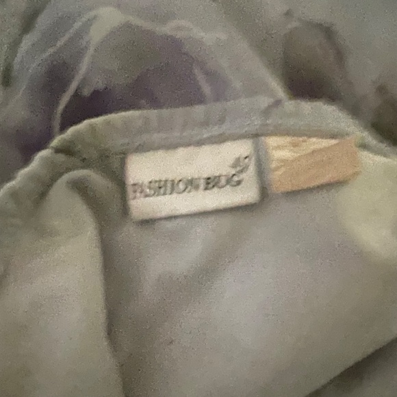 Vintage Light Purple Floral Maxi Skirt Size Large by Fashion Bug - Picture 6 of 6